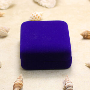 Classic Blue Velvet Box For Zippo Lighter Case