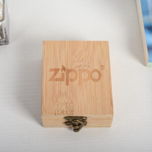 Vintage Classic Wooden Box Case For Zippo Lighter