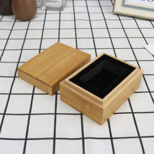 Classic Bamboo Flip Wooden Box Case For Zippo Lighter