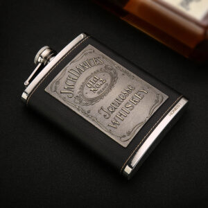 Honest Portable Liquor Whiskey Stainless Steel 8oz Flagon Bottle Hip Flask